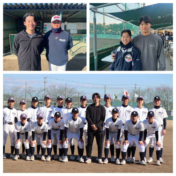 佐藤太陽選手、鈴木叶選手 揃って一軍キャンプスタート